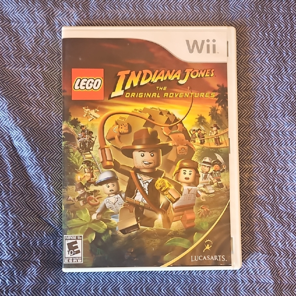 Nintendo LEGO Indiana Jones Wii Game - Red and Yellow